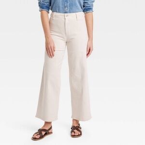 Universal Thread High Rise Wide Leg Ankle Jeans Size 12 NWOT